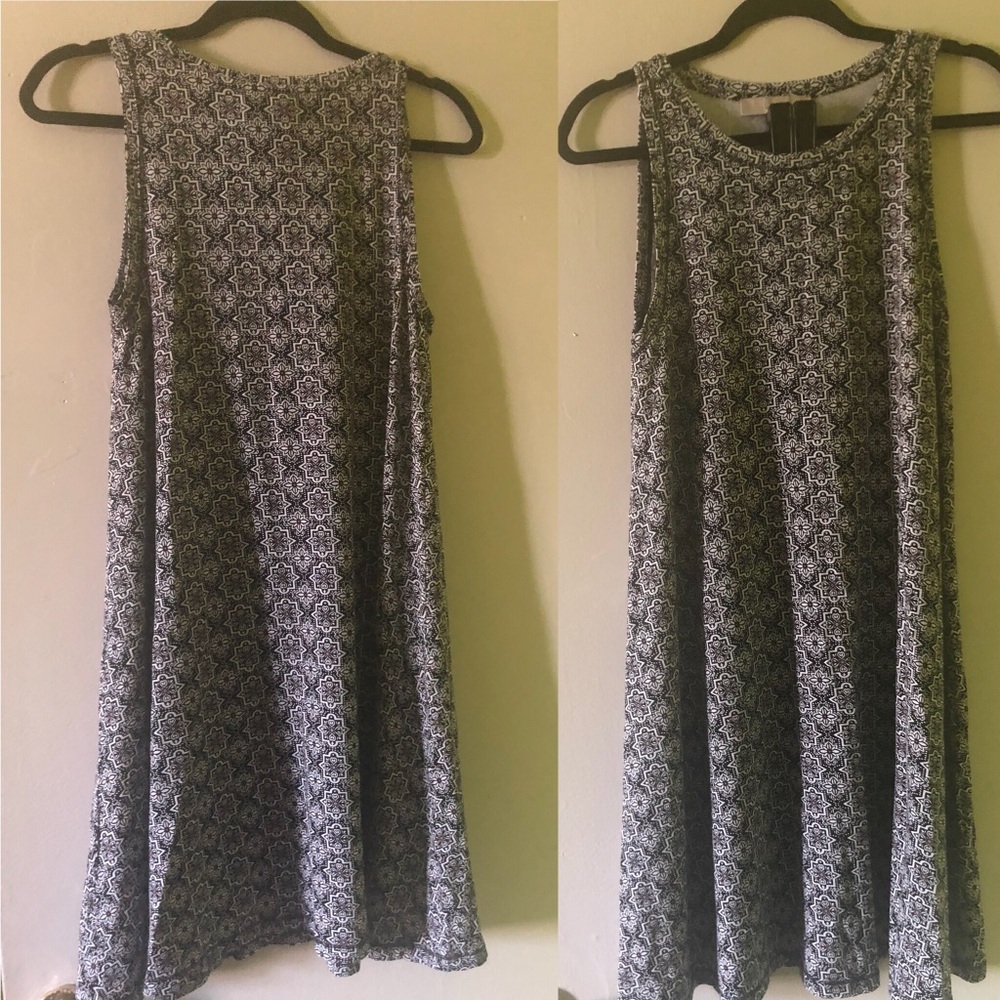 Loft Sleeveless Swing Dress